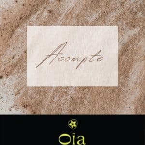 Carte acompte Oïa 100€